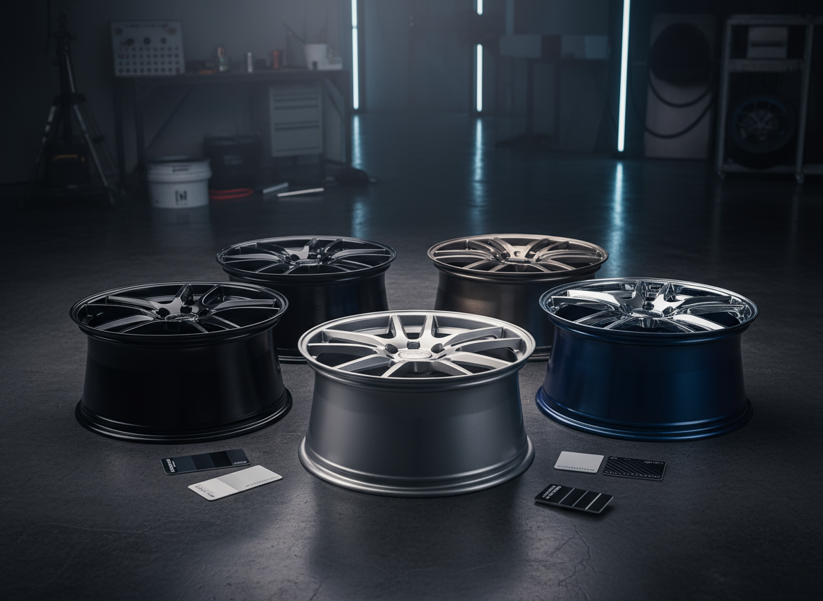 Как выбрать цвет и тип покрытия для дисков?