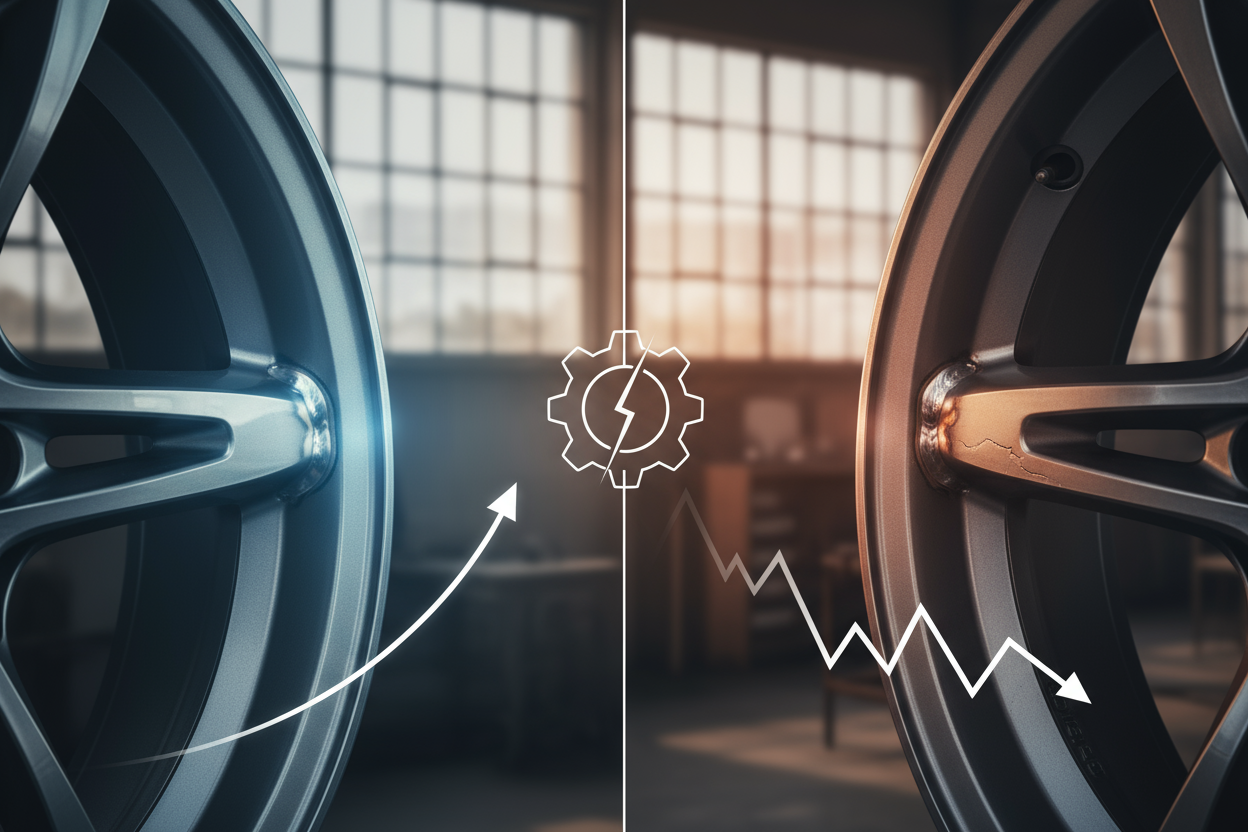 Влияние качества сварки на долговечность отремонтированного диска